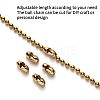 304 Stainless Steel Ball Chains and Ball Chain Connectors Set CHS-YW0001-02A-3