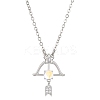Constellation Rhinestone Pendant Necklace PW-WG94542-09-1