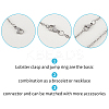 304 Stainless Steel Lobster Claw Clasps STAS-UN0006-29P-5