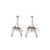 304 Stainless Steel Stud Earring Findings STAS-B091-02B-07P-1