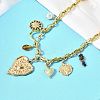 Women's 304 Stainless Steel Necklaces NJEW-A063-12G-5