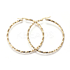 201 Stainless Steel Big Hoop Earrings LS-EJEW-A054-06A-G-1