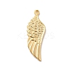 Ion Plating(IP) 304 Stainless Steel Pendants STAS-E176-08G-1