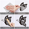 PVC Self Adhesive Wall Stickers DIY-WH0377-243-6