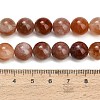 Natural Red Hematoid Quartz Beads Strands G-G475-A01-10mm-5