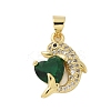 Glass Pendants KK-P293-19G-2