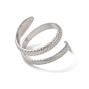 Non-Tarnish 304 Stainless Steel Cuff Rings for Women LS-RJEW-G291-02P-3