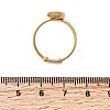 Adjustable 304 Stainless Steel Enamel Cuff Rings for Women LS-RJEW-B152-01G-01-6