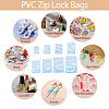 40Pcs 8 Styles Transparent PVC Anti Oxidation Resealable Bags AJEW-TA0002-40B-9