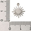 Non-Tarnish 304 Stainless Steel Charms STAS-S123-01P-04-3