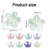 100Pcs Acrylic Imitation Pearl Beads OACR-FP0001-34-3