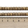 Natural Rudraksha Bodhi Seed Beads Strand WOOD-B010-A03-5x6mm-5