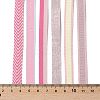 18 Yards 6 Styles Polyester Ribbon SRIB-Q022-D04-2