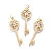 316 Surgical Stainless Steel Pendants LS-STAS-L242-06G-1