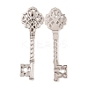 Key Tibetan Style Pendant Rhinestone Settings LS-TIBEB-A101291-AS-LF-2