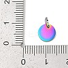 Ion Plating(IP) 304 Stainless Steel Pendants STAS-I311-32B-RC-3