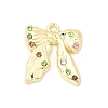 Alloy Rhinestone Pendants FIND-Z120-05G-1
