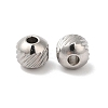 Non-Tarnish 201 Stainless Steel Bead STAS-H214-29C-P-1-2