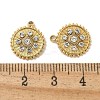 304 Stainless Steel Rhinestone Pendants STAS-I322-47G-3