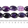 Natural Striped Agate/Banded Agate Beads Strands G-Q182-01G-5