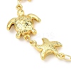 304 Stainless Steel Link Chain Bracelets for Women BJEW-JB13630-4