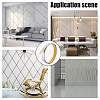 Flexible Self Adhesive 201 Stainless Steel Molding Trim AJEW-WH0329-77P-6
