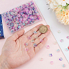 500Pcs Luminous Transparent Resin Beads RESI-SC0003-51-3