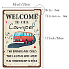 Tinplate Sign Poster AJEW-WH0157-506-2