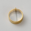 304 Stainless Steel Locket Pendants STAS-WH0033-77A-G-1