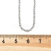 Non-Tarnish 304 Stainless Steel Cable Chain for Necklace LS-STAS-E052-61P-50cm-4
