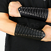 Adjustable Imitation Leather Waxed Cord Bracelets BJEW-WH0012-03B-5