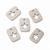 Non-Tarnish 201 Stainless Steel Charms LS-STAS-E188-01P-2