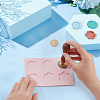 2Pcs 2 Colors Wax Particles Silicone Fixator DIY-NB0010-22B-3