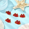 5Pcs Handmade Lampwork Beads LAMP-YW0001-83-4