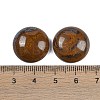 Natural Tiger Iron Cabochons G-T020-18mm-31-3