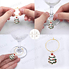 30Pcs 15 Style Alloy Enamel Pendants PALLOY-SC0003-94-4