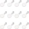 Transparent AS Plastic Pendant Blanks FIND-CA0001-16-1