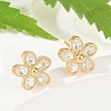 Brass Earring Studs KK-S348-421-4