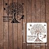 Plastic Reusable Drawing Painting Stencils Templates DIY-WH0172-232-2