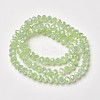 Electroplate Glass Beads Strands EGLA-A034-J4mm-T03-2