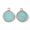 Natural White Jade Pendants X-G-S359-007C-2