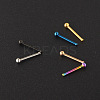 304 Stainless Steel Round Ball Nose Bone Rings WG2C4E4-01-2