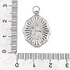 Virgin Mary Theme 304 Stainless Steel Pendants STAS-I356-05P-04-3