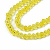 Electroplate Glass Beads Strands EGLA-A044-T6mm-A29-3