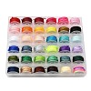 36 Rolls 36 Colors Nylon Braided Cord OCOR-F018-04-1