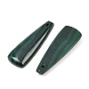 Natural Malachite Pendants G-B187-01A-03-2