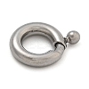 304 Stainless Steel Spring Gate Rings STAS-M084-11C-2
