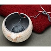 Lovely Sheep Shape Handmade Porcelain Yarn Bowl Holder SENE-PW0022-04-3