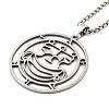 Non-Tarnish 201 Stainless Steel Pendant Necklaces LS-NJEW-H030-01P-1