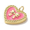 Rack Plating Brass Pendants KK-U027-24G-01-2